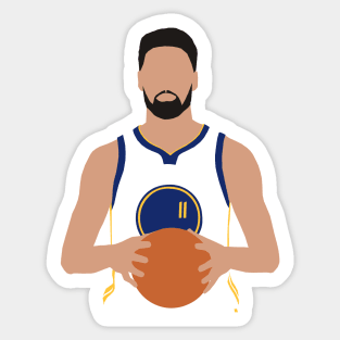 Klay Thompson Warriors Sticker